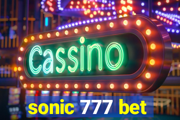 sonic 777 bet